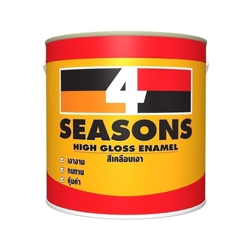 สีน้ำมันเคลือบเงา 4 Seasons 1