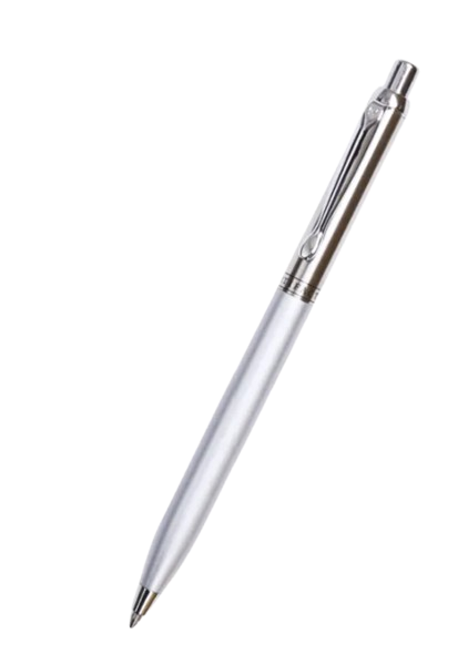 ปากกาลูกลื่น Iris Satin Chrome 2