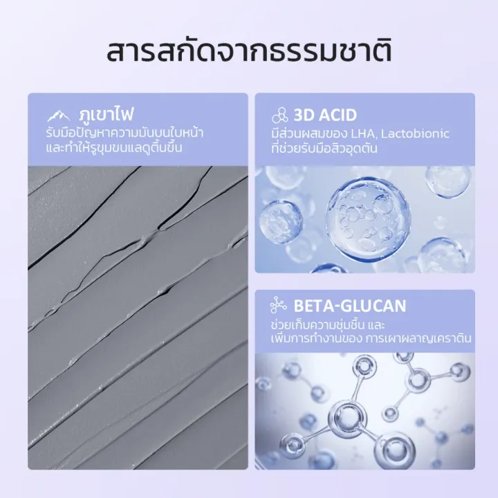 Volcano 3D Acid Pore Clay Stick 3
