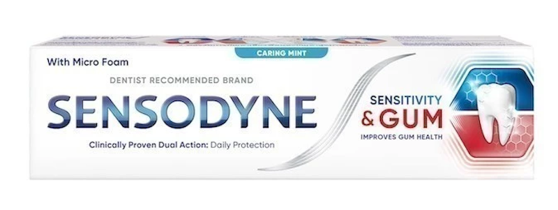 ยาสีฟัน ฟื้นฟูและปกป้องอาการเสียวฟัน Sensitivity & Gum 1