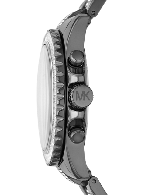 นาฬิกา Michael Kors สำหรับผู้ชาย รุ่น Oversized Everest Pavé Gunmetal Watch 3