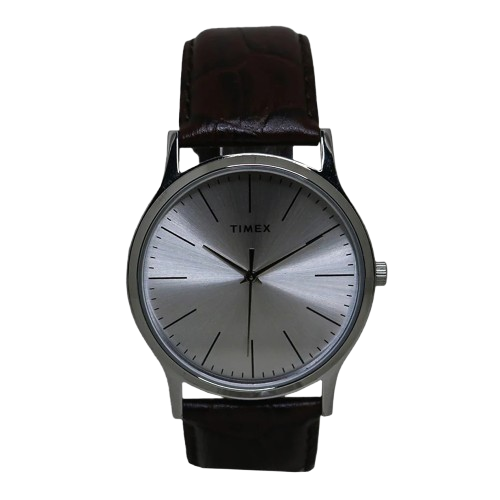 Classic Analog 3-Hand 39mm Leather Band 1