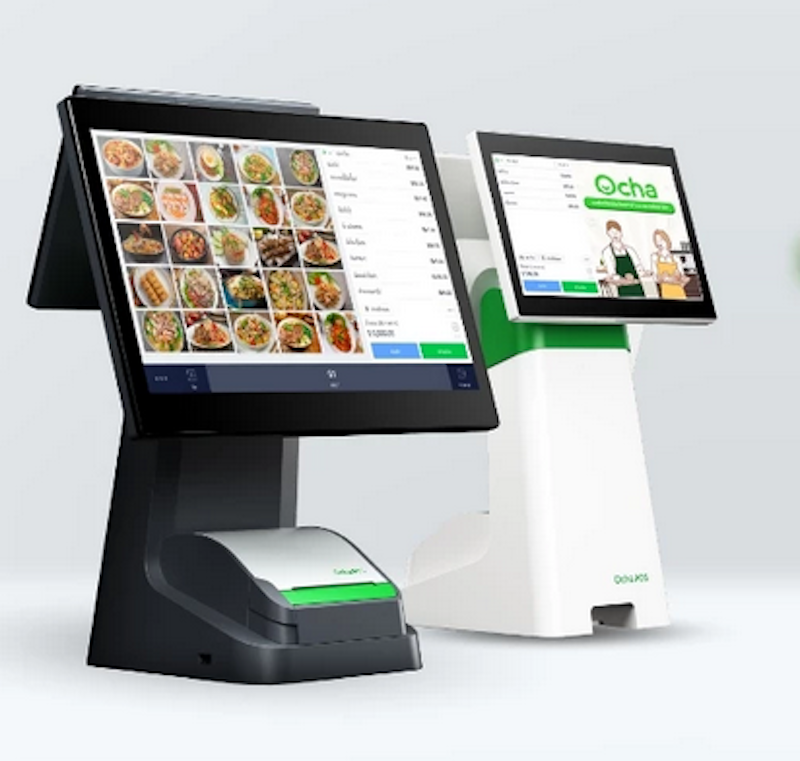เครื่อง POS Plus 2 จอ 2