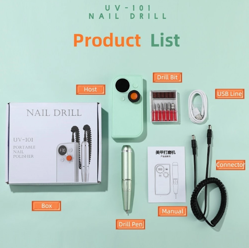 เครื่องเจียเล็บ Nail Drills Machine 4