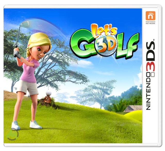 เกมกีฬาสำหรับ Nintendo 3DS Let's Golf 3D 1
