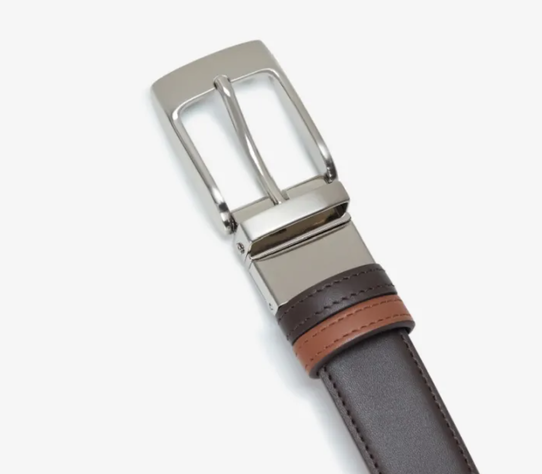 เข็มขัดหนัง New Brown Leather Belt 2