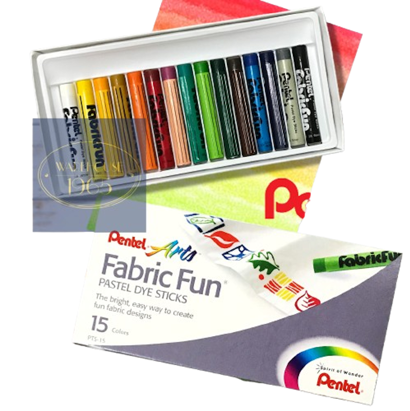 Fabric Fun Pastel Dye Sticks 1