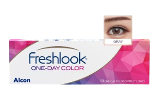 คอนแทคเลนส์สายตา FRESHLOOK ONE-DAY COLOR GRAY 1