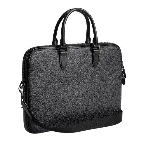 กระเป๋าสะพายข้าง Gotham Slim Briefcase In Signature Canvas 1