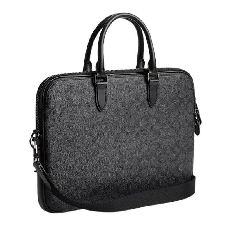 กระเป๋าสะพายข้าง Gotham Slim Briefcase In Signature Canvas 1