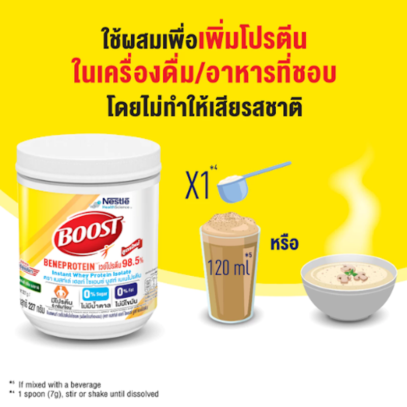 อาหารเสริมทางการแพทย์ Beneprotein 2