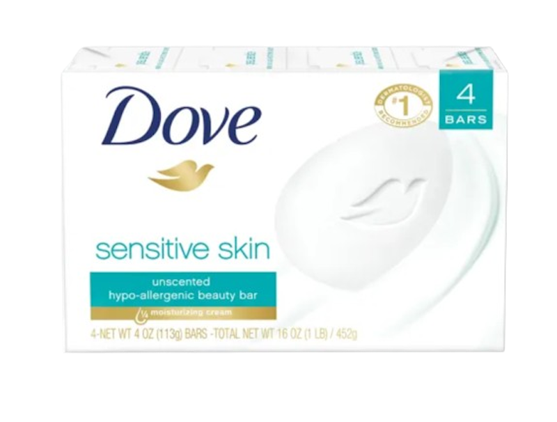 สบู่ก้อน สำหรับผิวบอบบางแพ้ง่าย Sensitive Skin 1