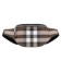 BURBERRY กระเป๋า Burberry รุ่น Exaggerated Check and Leather Mini Bum Bag 1