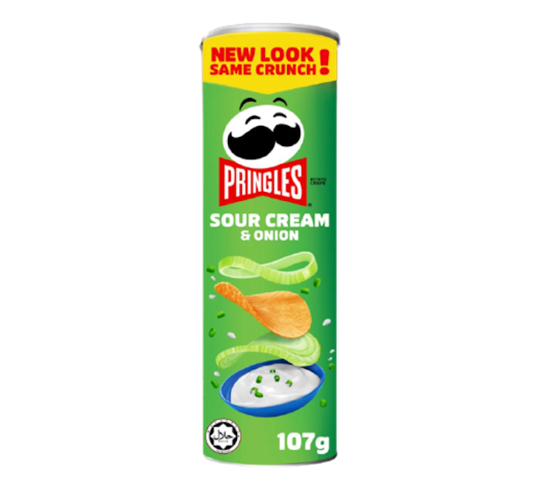 มันฝรั่งทอดกรอบ Potato Chips Sour Cream & Onion 1