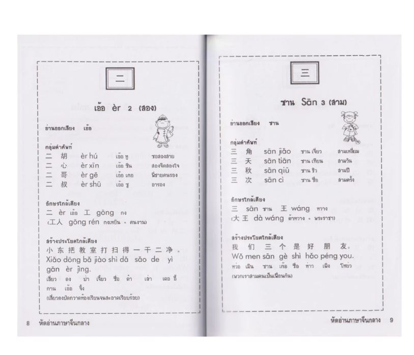 หัดอ่านภาษาจีนกลาง & หัดพูดภาษาจีนกลาง 3