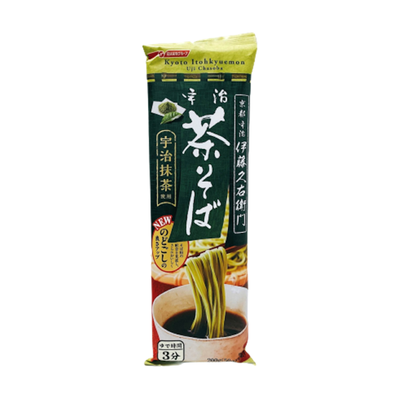 บะหมี่ผัก นิสชิน เส้นโซบะผสมผงชาเขียว 1