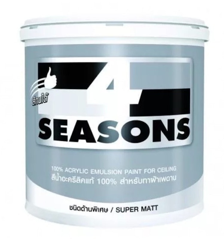สีทาฝ้าเพดาน TOA 4Seasons A7000 1