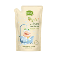 Organic Plus Shampoo & Body Wash Foam Mousse