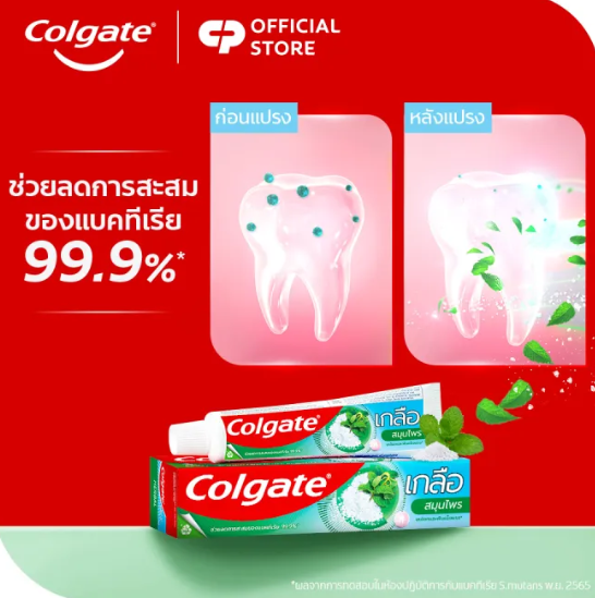 ยาสีฟัน สูตร Salt Herbal Toothpaste 3