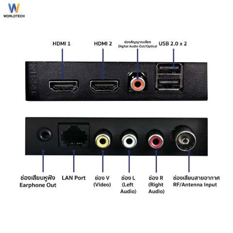 Smart TV 32 นิ้ว LED Digital HD Ready 3