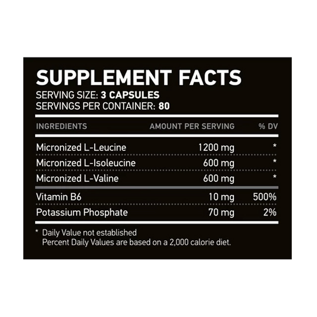 กรดอะมิโนจำเป็น BCAA 4800 2