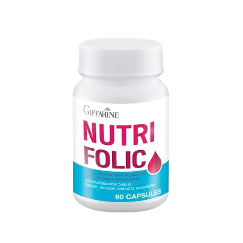 Nutri Folic นูทริ โฟลิค ผลิตภัณฑ์เสริมอาหาร 1