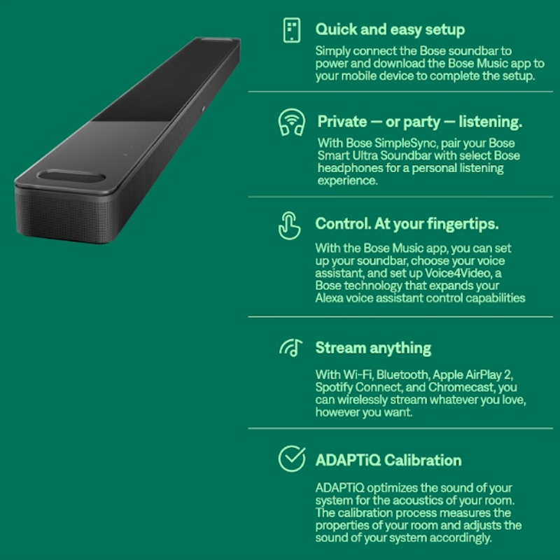 ลำโพง รุ่น Smart Ultra Soundbar 3