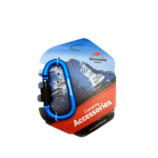 อุปกรณ์เดินป่า Carabiner Type D Shape 1