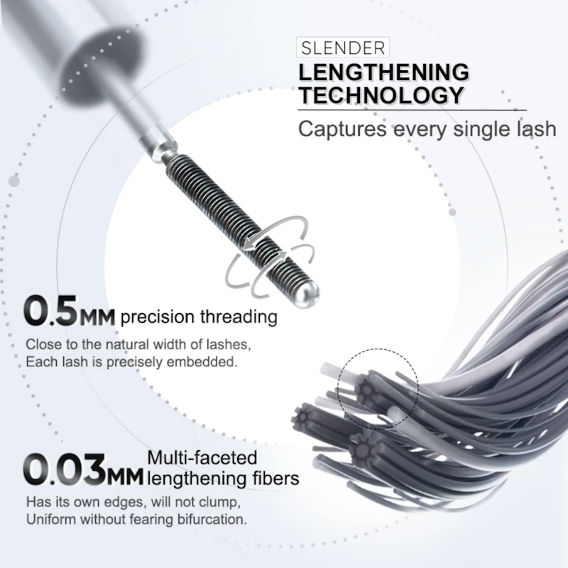 3D Curling Eyelash Iron Mascara 3