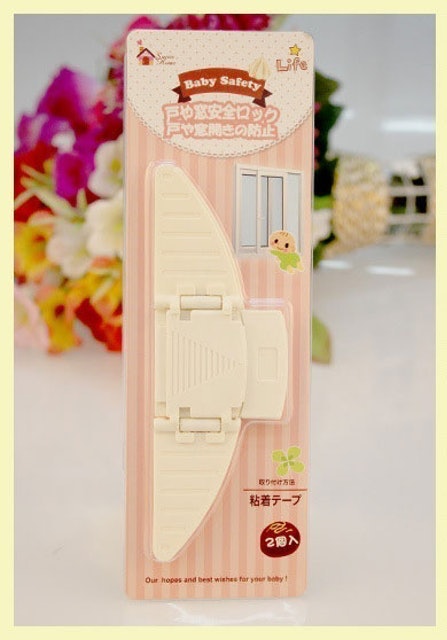 ที่ล็อกบานเลื่อนประตู หน้าต่าง ตู้ ป้องกันเด็กและสัตว์เลี้ยง 1