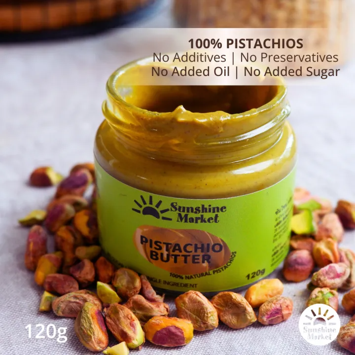 เนยถั่วพิสตาชิโอครีมมี่ Creamy Pistachio Butter 3