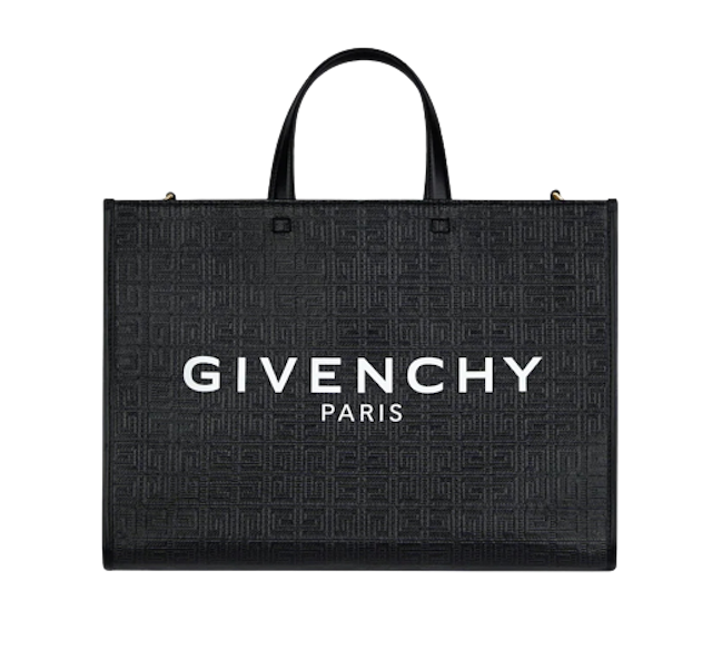กระเป๋า Givenchy รุ่น  Medium G Tote Shopper Bag In 4G Coated Canvas 2