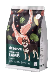 อาหารเม็ดสำหรับสุนัข Holistic Grain Free Lamb 1
