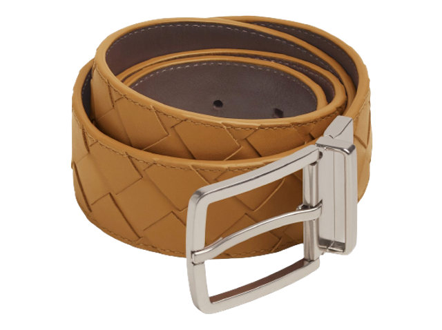 รุ่น Intrecciato Leather Belt 2