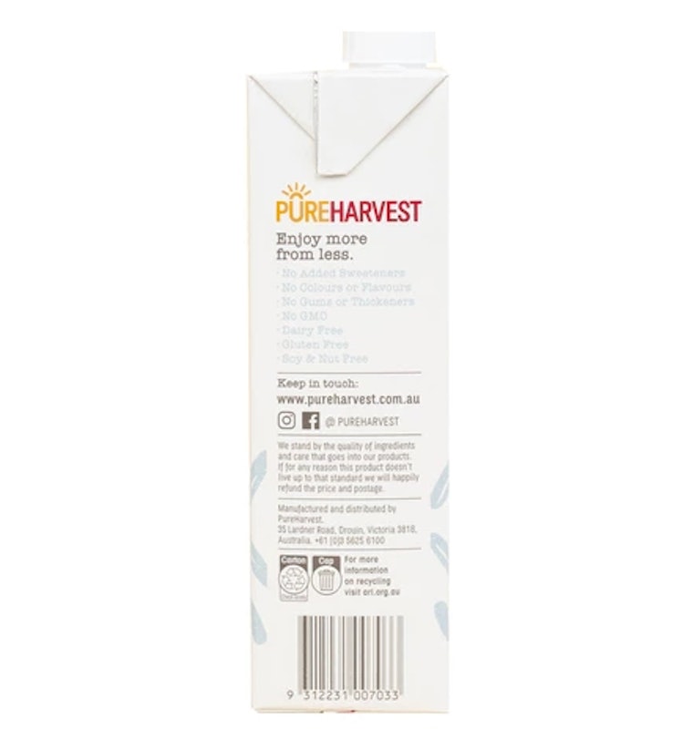 Organic Rice Milk Unsweetened 4
