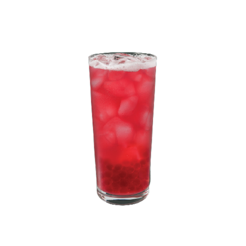 เมนู Starbucks Iced Shaken Hibiscus Tea with Pomegranate Pearls 1