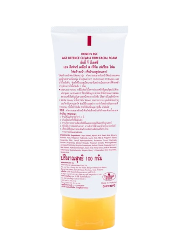HONEI V AGE DEFENCE Clear & Firm Facial Foam 2