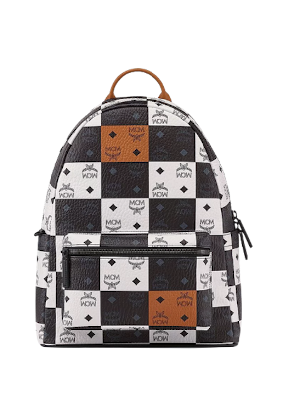 กระเป๋า MCM รุ่น Stark Backpack in Checkerboard Visetos 1