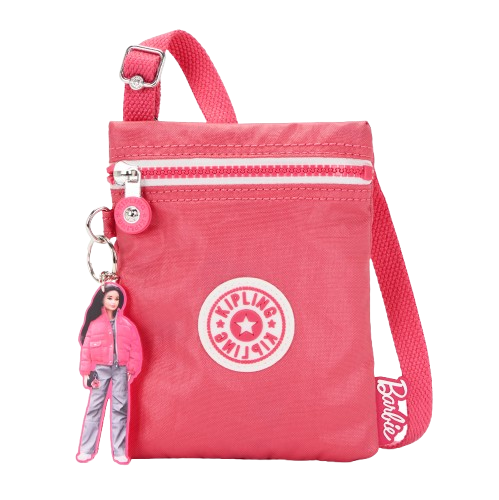 กระเป๋าผ้า รุ่น Afia สี Lively Pink Barbie X Kipling 1