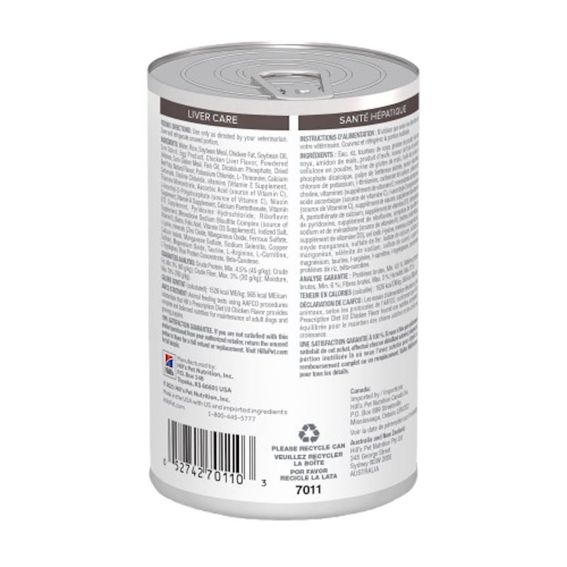 อาหารเปียกกระป๋อง Prescription Diet l/d Liver Care 2