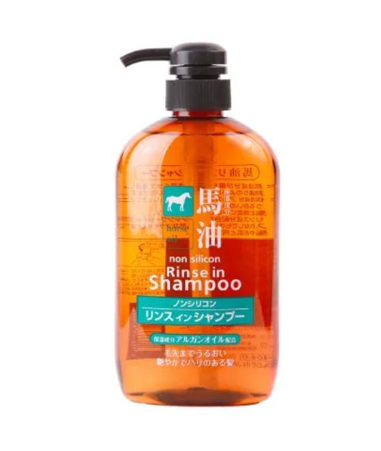 Horse Oil Non Silicon Rinse In Shampoo 1