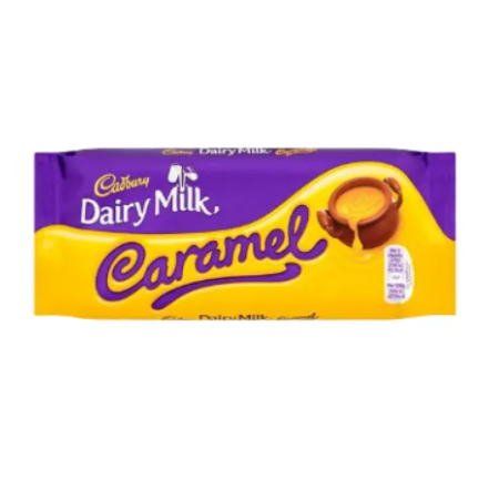 ช็อกโกแลต Dairy Milk Caramel 1