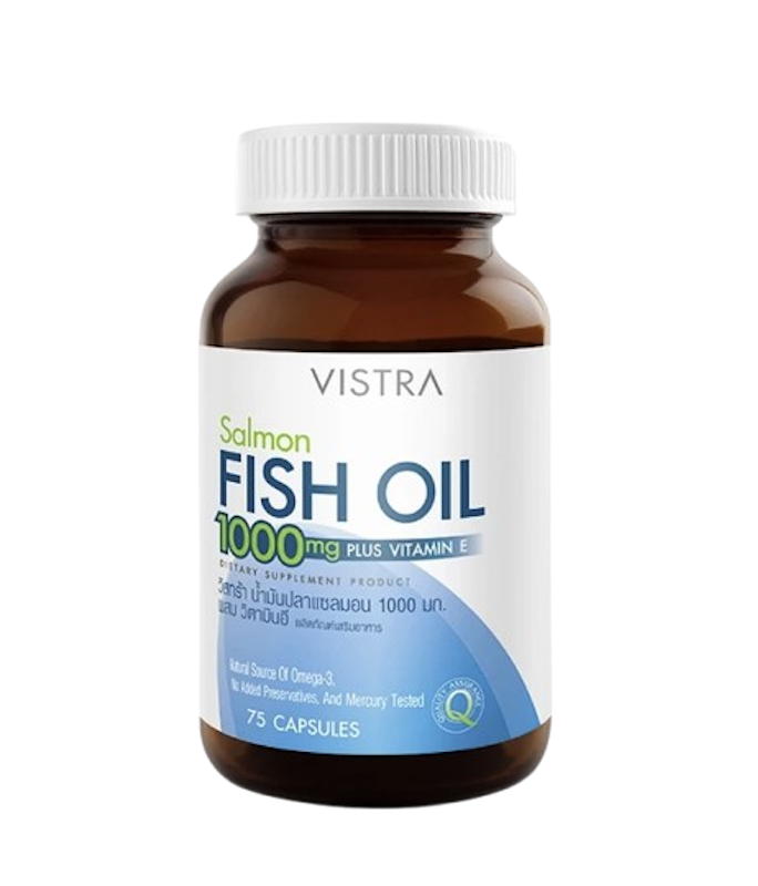 น้ำมันปลาแซลมอน Salmon Fish Oil Plus Vitamin E 1