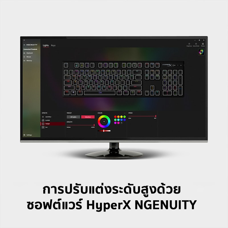 คีย์บอร์ดเกมมิ่งแบบแมคคานิคอล Alloy Origins Gaming Keyboard 3