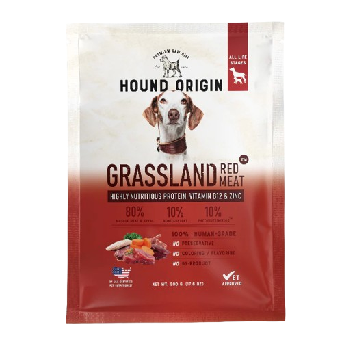 อาหารบาร์ฟ Dog Barf Grassland Red Meat 1