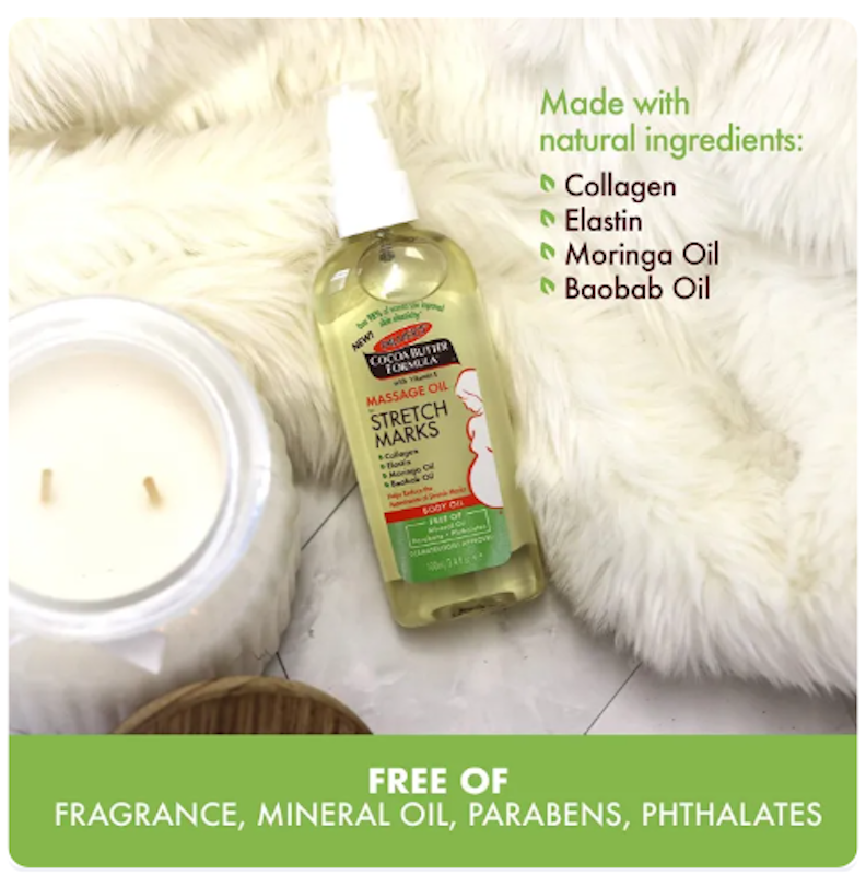 Massage Oil For Stretch Marks น้ำมันสกัด โกโก้บัตเตอร์ 2