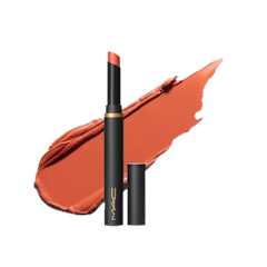 ลิปสติกสีส้มอิฐ Powder Kiss Velvet Blur Slim Stick