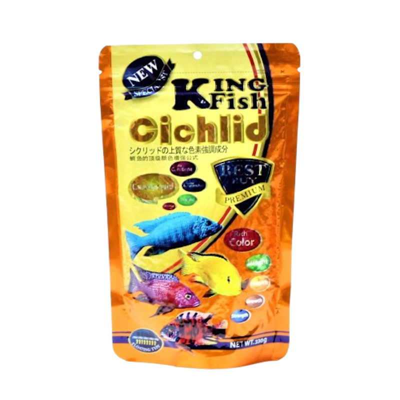 อาหารปลาหมอมาลาวี สูตรเร่งสี Cichlid 1