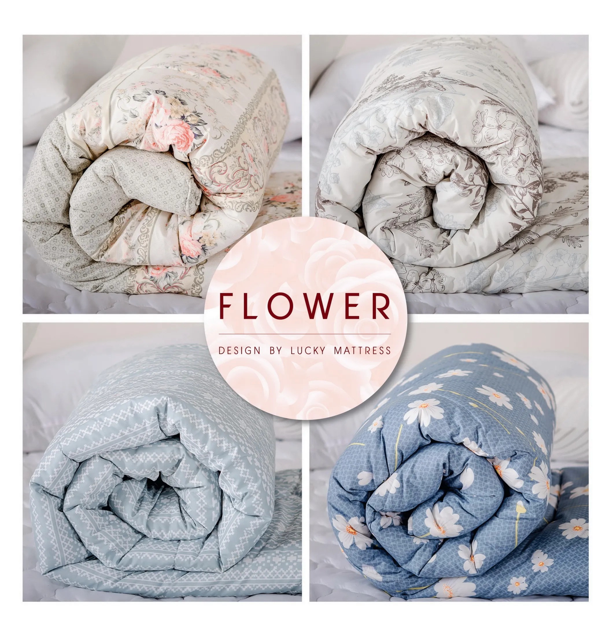  ผ้านวม Micro Touch Flower Style Collection 3