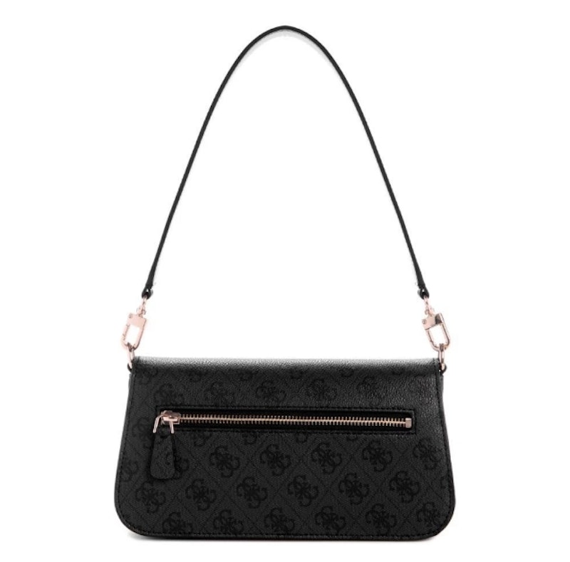 ECO MIETTA Flap Shoulder Bag Black 3